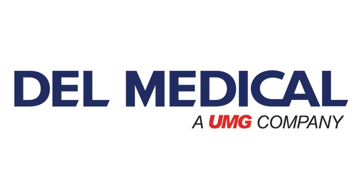 Del Medical Logo - Imperial Imaging Technology Del medical logo in blue with a red 'umg' emphasis and 'a umg company' subtitle on the right.