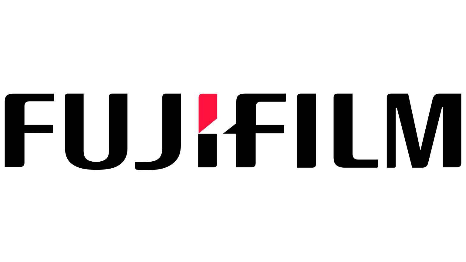 Fujifilm_logo - Imperial Imaging Technology Brand logo: bold black wordmark with a red parallelogram accent in the center.