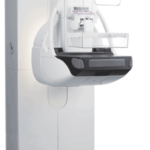 Fujifilm dental panoramic x-ray unit with chin cradle and patient positioning arm on a stand.