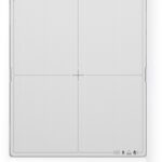 Viewworks drawing tablet pad with a four-quadrant layout and a centered crosshair, product border visible all around